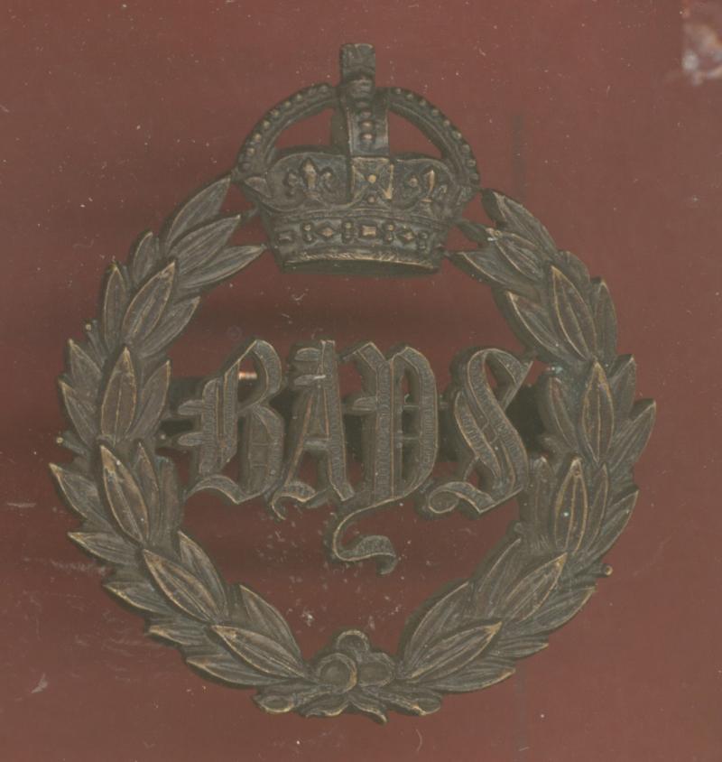 2nd Dragoon Guards , Queen's Bays Officer's OSD cap badge