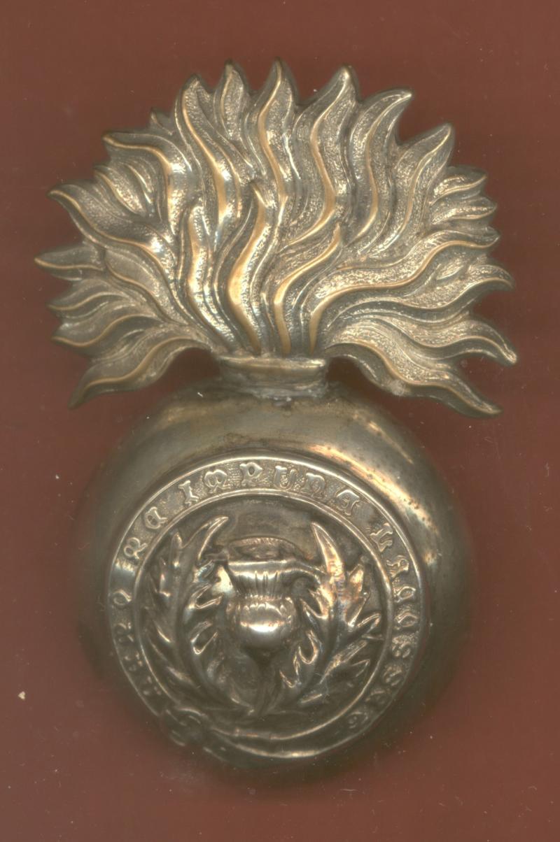 1st VB Royal Scots Fusiliers Officer's glengarry badge