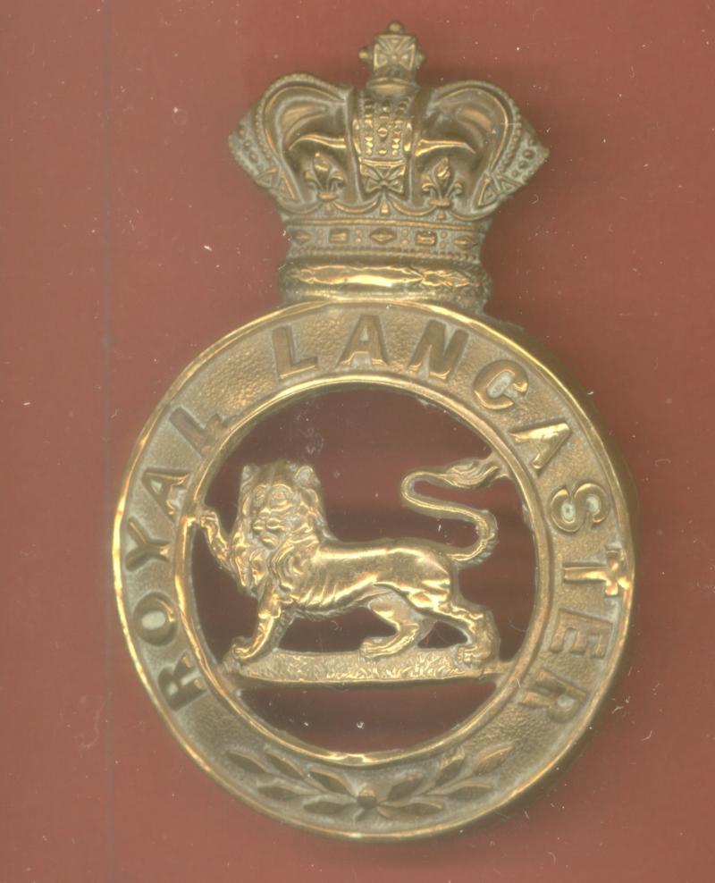 King's Own Royal Lancaster Regiment Victorian OR's glengarry badge