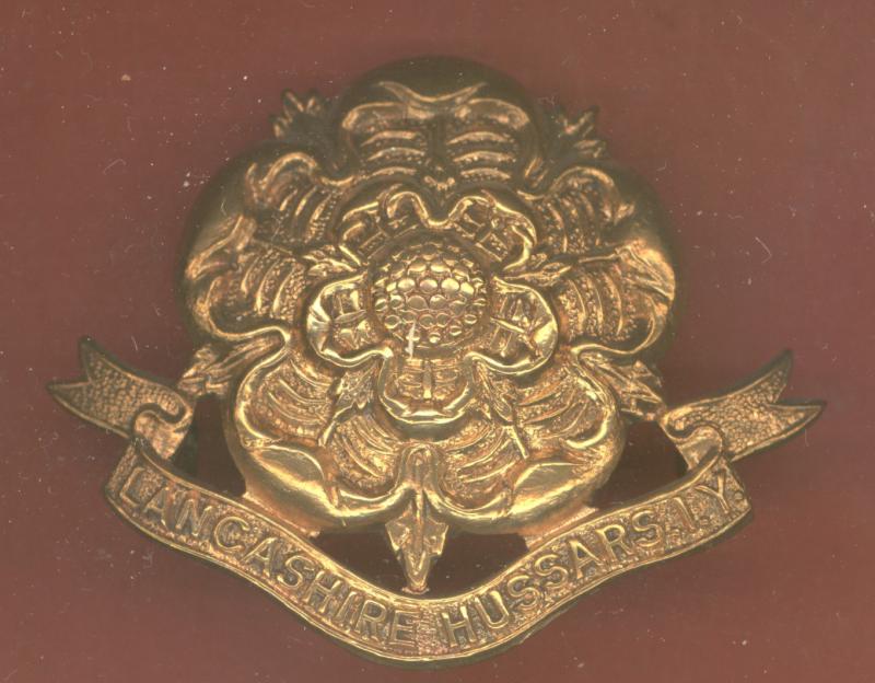 Lancashire Hussars Imperial Yeomanry OR's cap badge