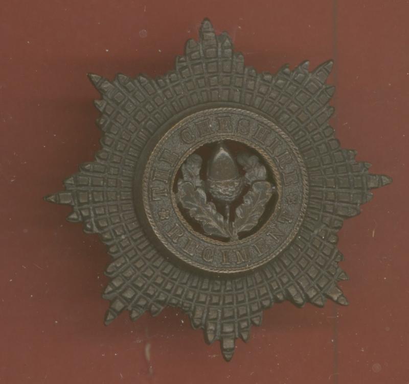 The Cheshire Regiment Officer's OSD cap badge