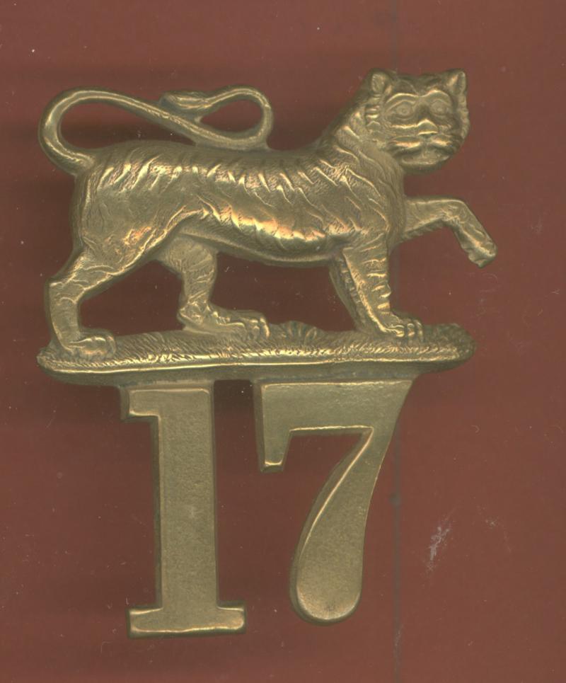 17th Leicestershire Regiment of Foot Victorian OR's glengarry badge