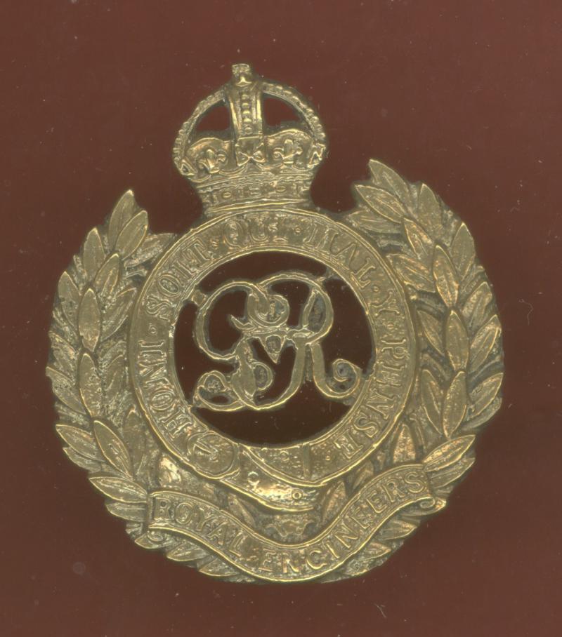 Royal Engineers WW1 Indian made OR's cap badge