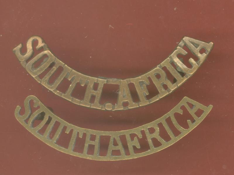 SOUTH AFRICA South African Forces shoulder titles