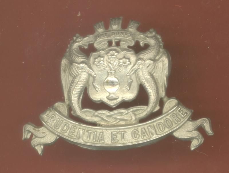 Scottish 1st Forfarshire Rifle Volunteers Victorian glengarry badge