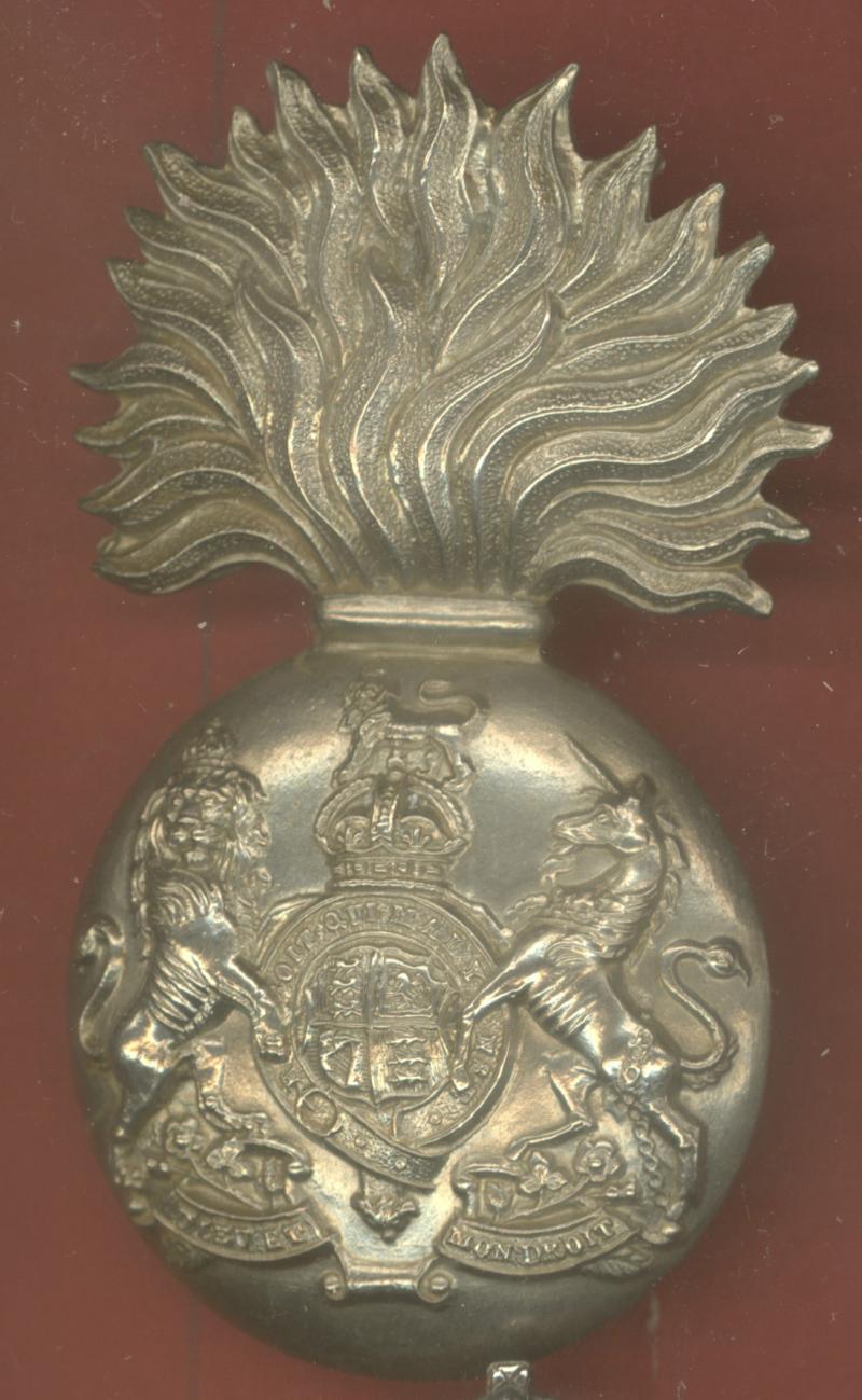 VB Scottish Royal Scots Fusiliers Edwardian OR's glengarry badge