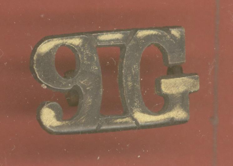 9G 9th Gurkha Rifles shoulder title