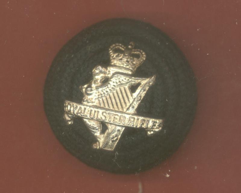 Irish Royal Ulster Rifles Officer's corded boss badge