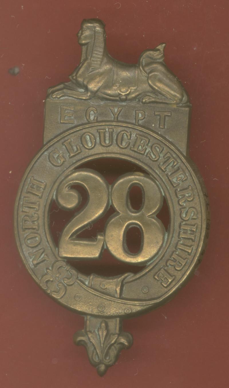 28th North Gloucestershire Regiment of Foot Victorian OR's glengarry badge