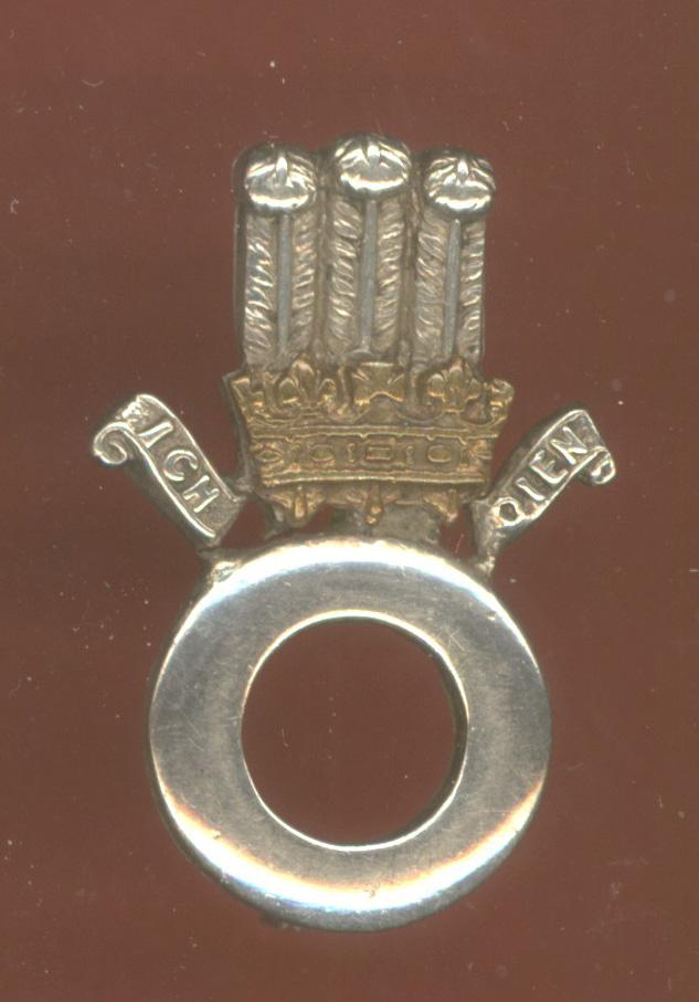 Indian Army WW1 14th K.G.O. Ferozepore Sikhs Regiment. Officer's badge