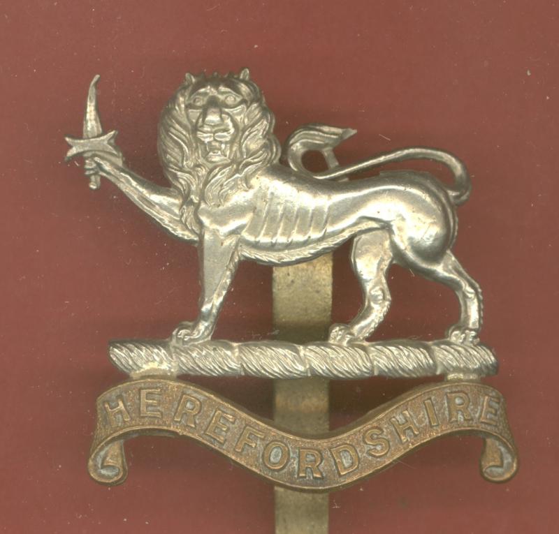 The Herefordshire Regiment OR's cap badge