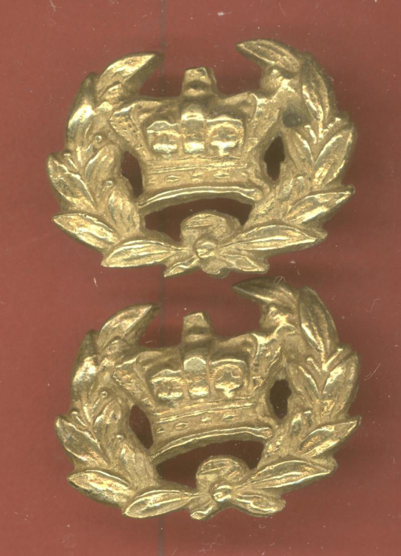 37th North Hampshire Regiment of Foot Victorian OR’s Collar Badges