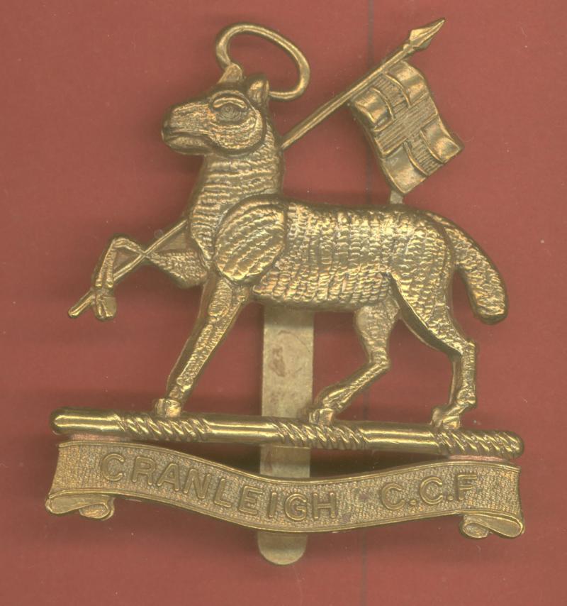 Cranleigh School C.C.F. cap badge