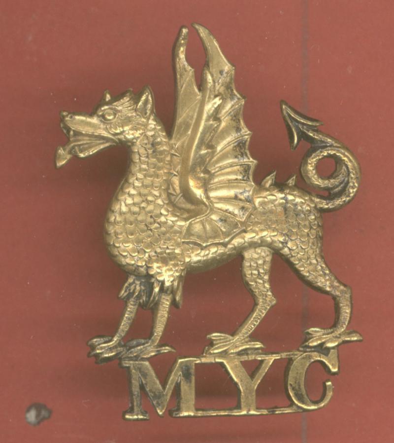 Montgomeryshire Yeomanry Cavalry Officer's Victorian badge