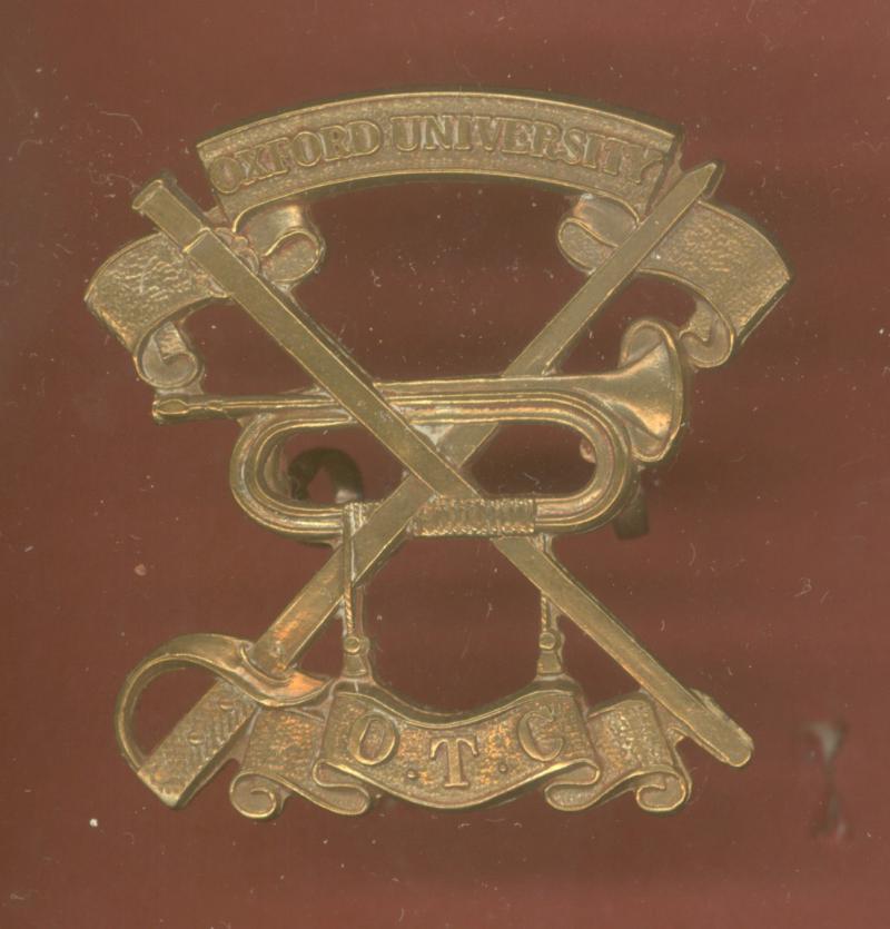 Oxford University Cavalry Section cap badge