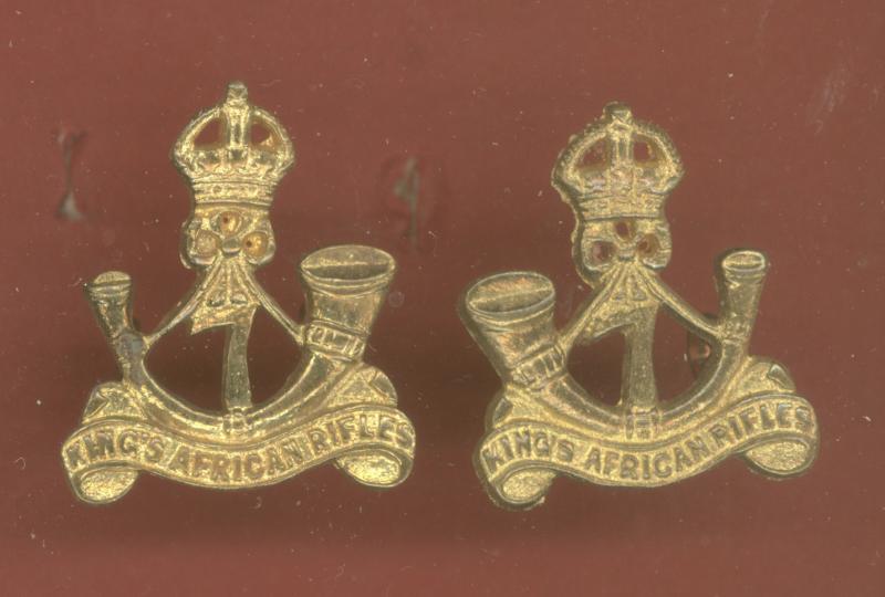 7th King's African Rifles collar badges