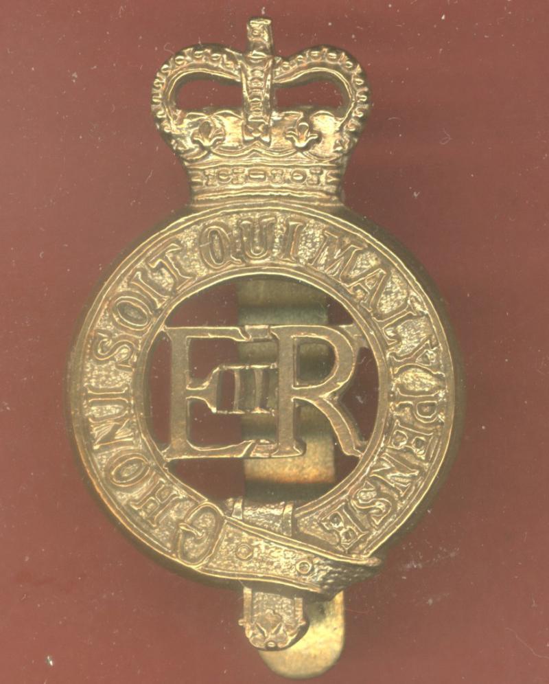 Household Cavalry EIIR OR's cap badge