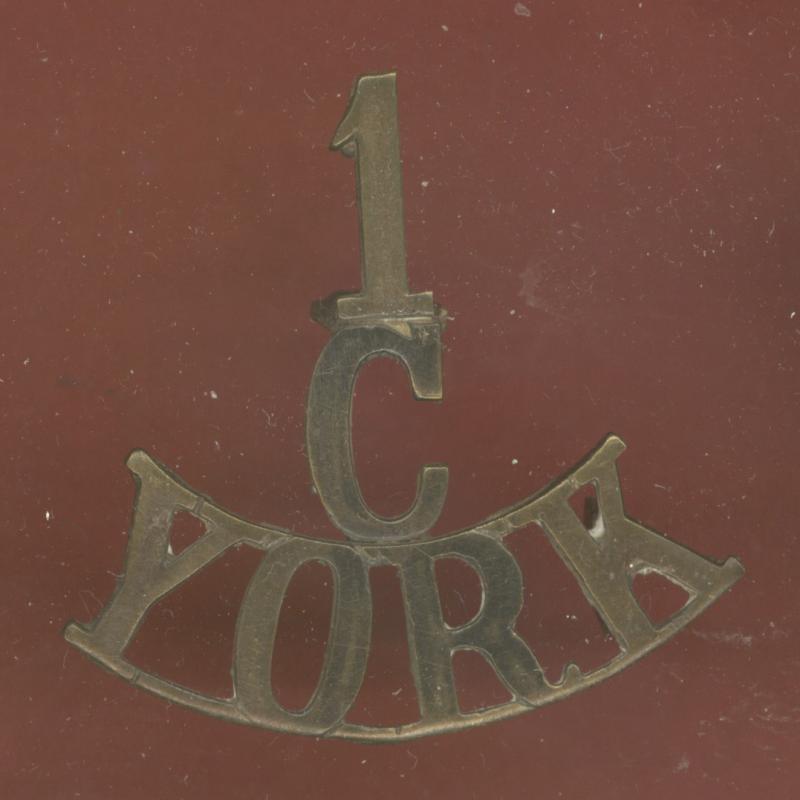 1 / C / YORK 1st Cadet Battn. Green Howards shoulder title