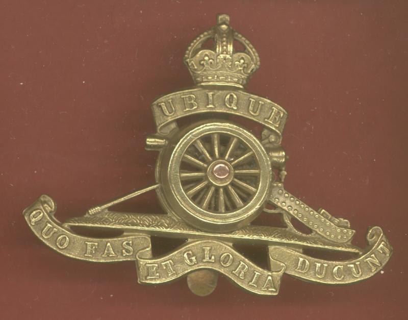 Royal Artillery OR's cap badge