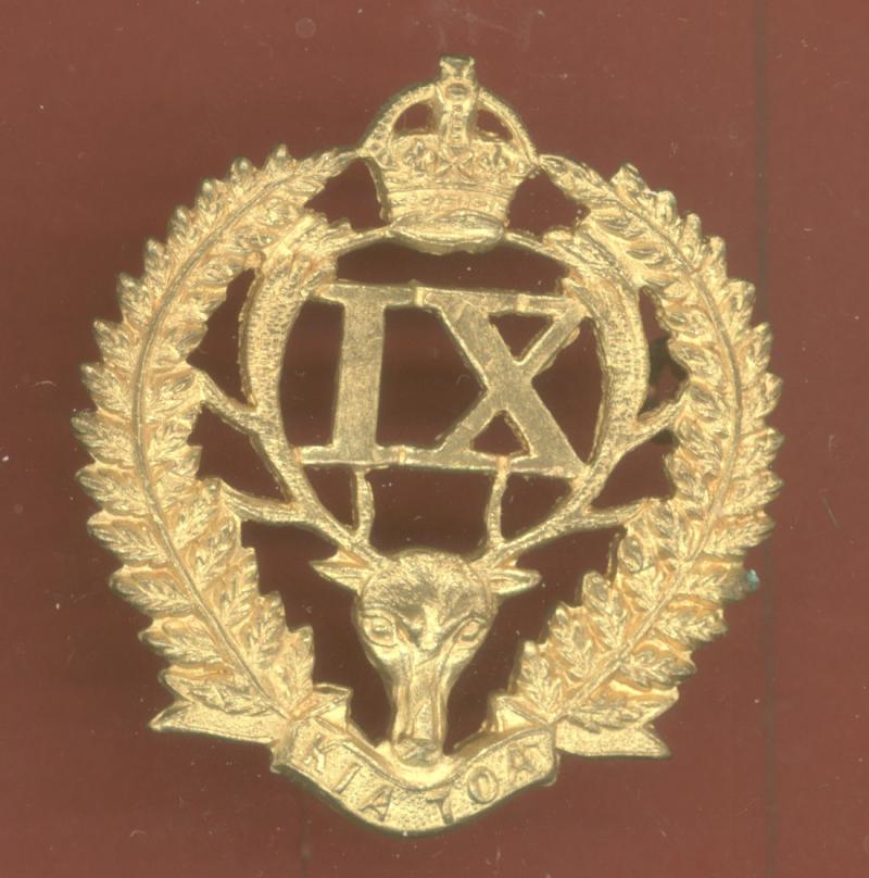 New Zealand 9th Hawke's Bay Regiment WW1 cap badge