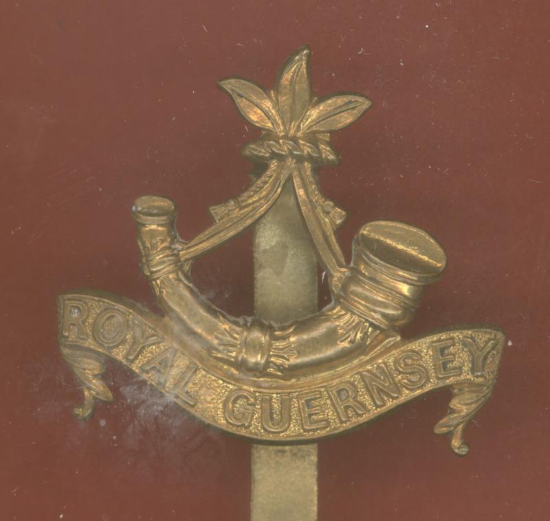 Royal Guernsey Light Infantry OR's cap badge