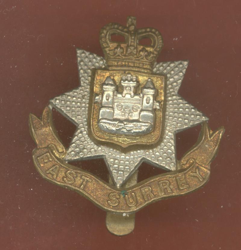 East Surrey Regiment EIIR OR's beret badge