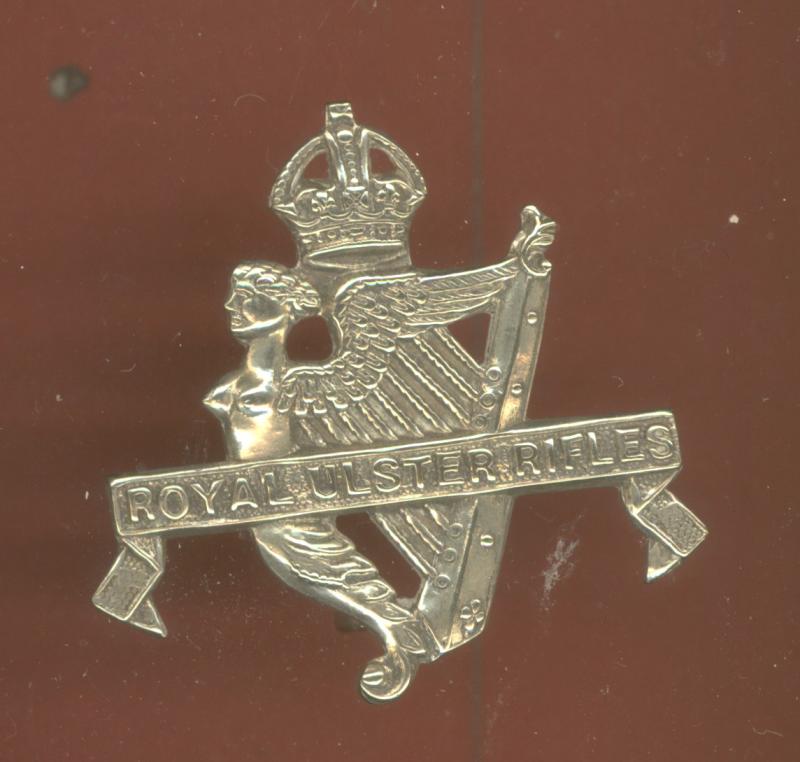 Irish Royal Ulster Rifles WW2 beret badge