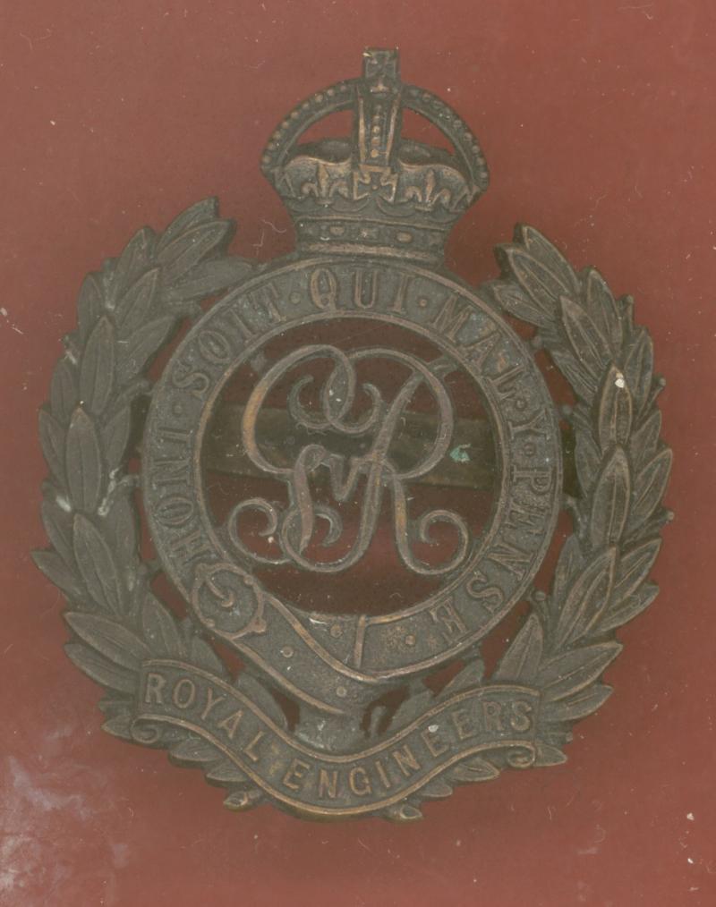 Royal Engineers WW1 Officer's OSD cap badge