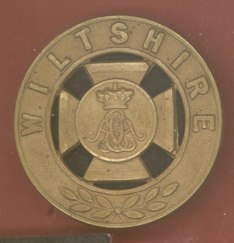 The Duke of Edinburgh's Wiltshire Regiment Victorian Or's helmet plate centre