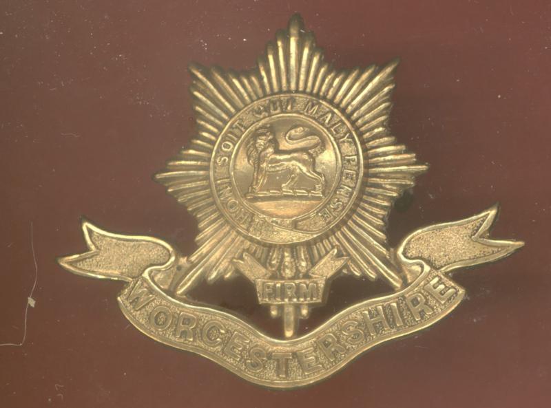 The Worcestershire Regiment Victorian OR's cap badge