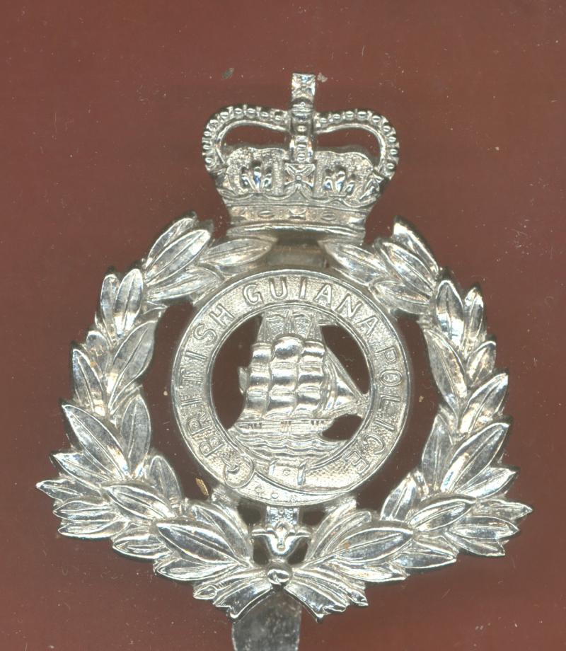 British Guiana Police EIIR  cap badge