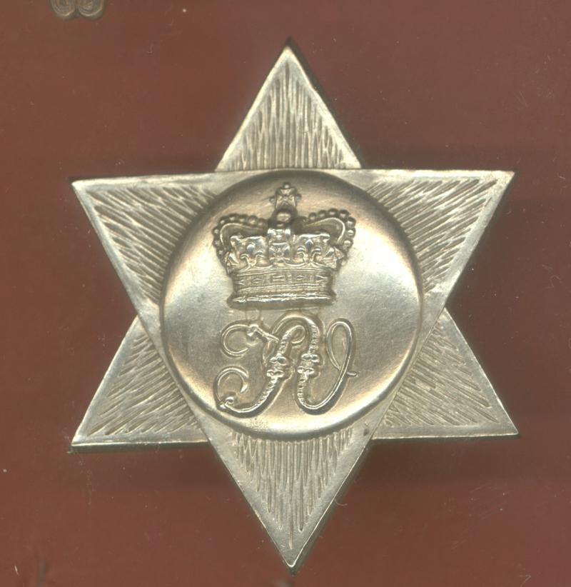 British Colonial Trinidad Volunteers Victorian cap badge