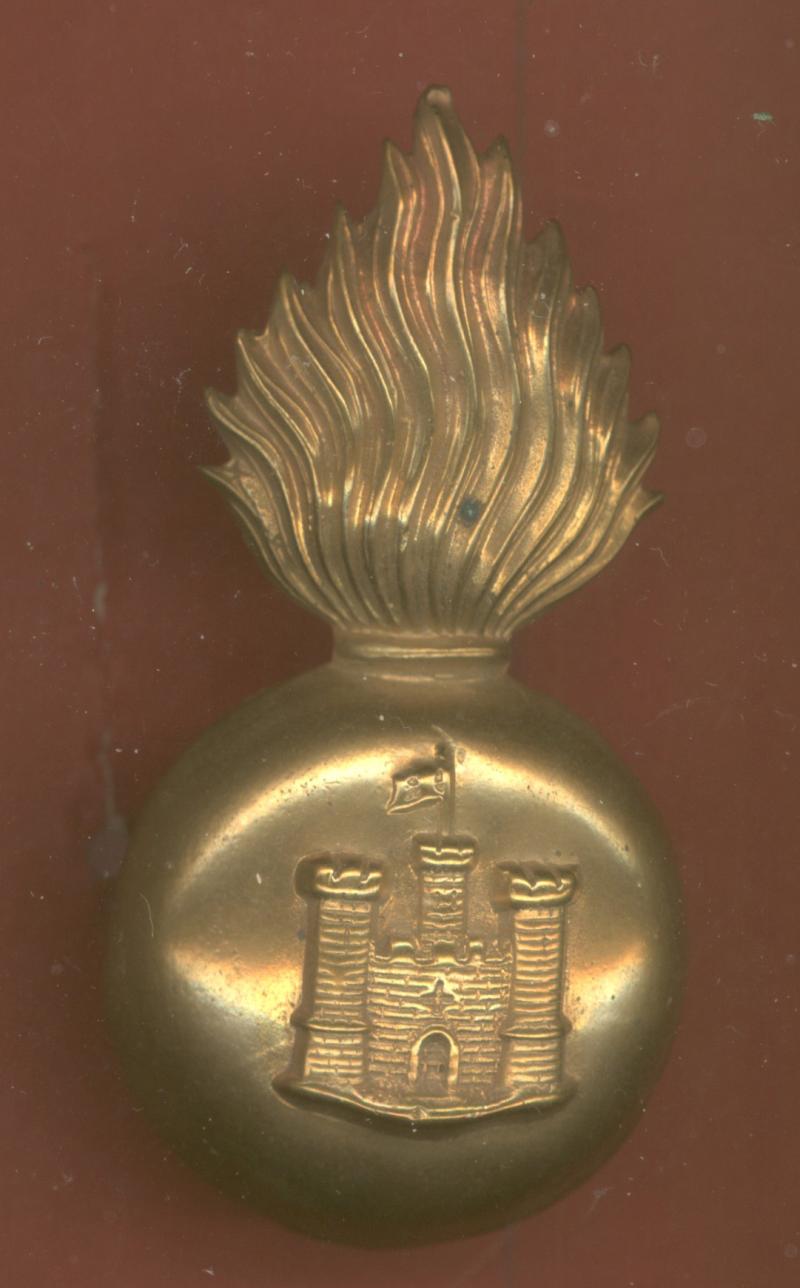 Irish Royal Inniskilling Fusiliers Victorian Foreign Service pagri badge