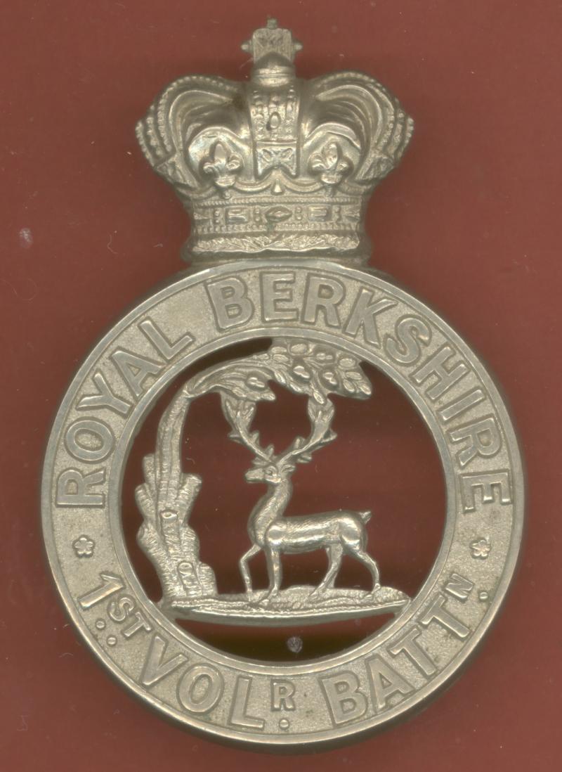 1st VB Royal Berkshire Regiment Victorian glengarry badge