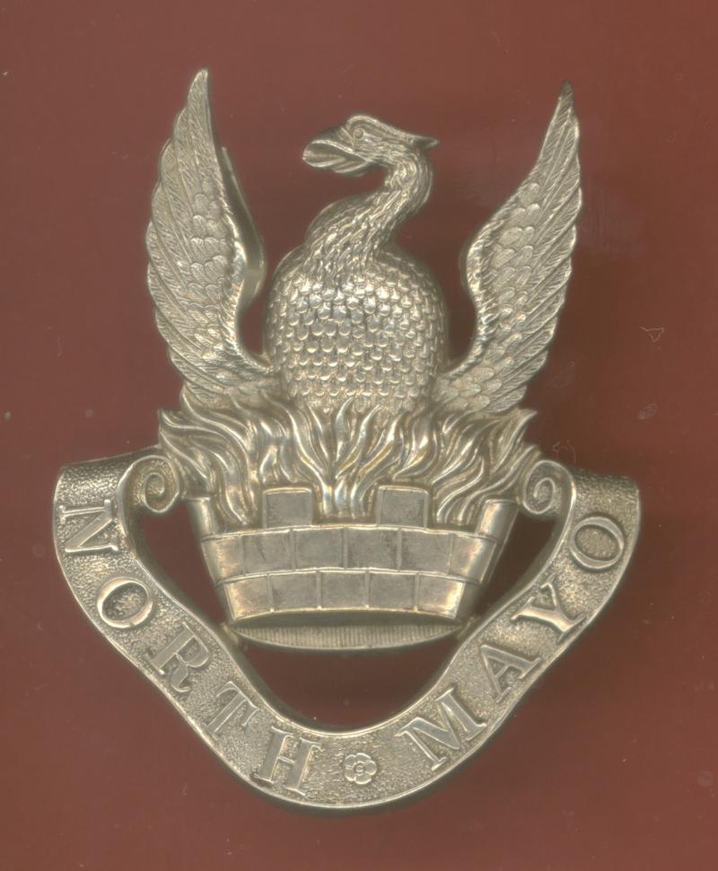 Irish Militia North Mayo Fusiliers Victorian OR's glengarry badge