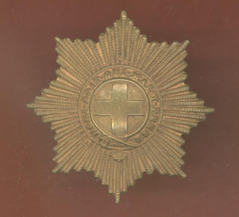 Coldstream Guards cap star badge