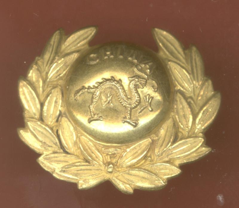 The Border Regiment Victorian Officer's collar badge