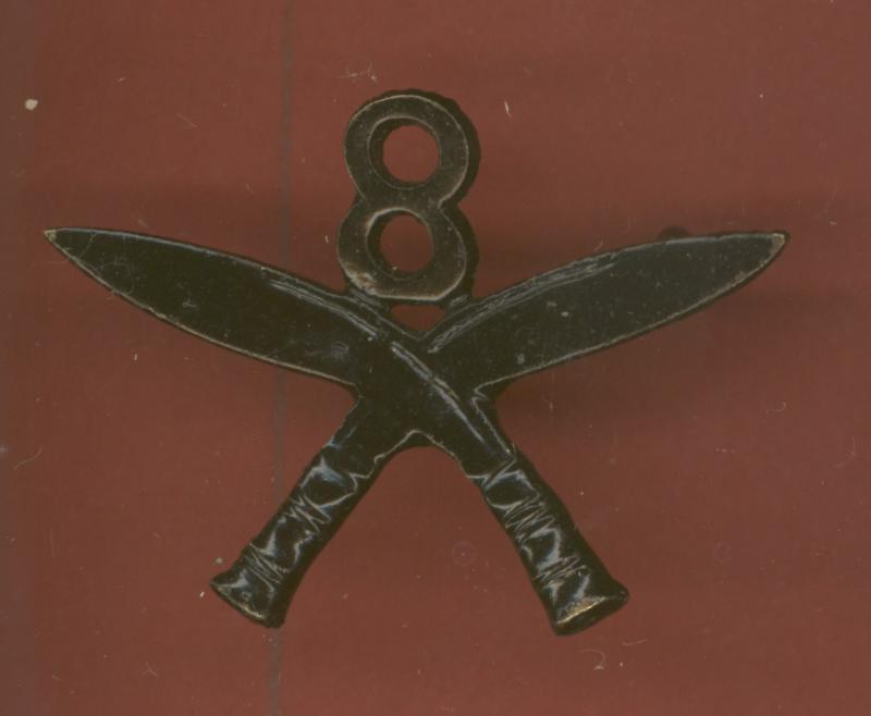 8th Gurkha Rifles WW2 head-dress badge