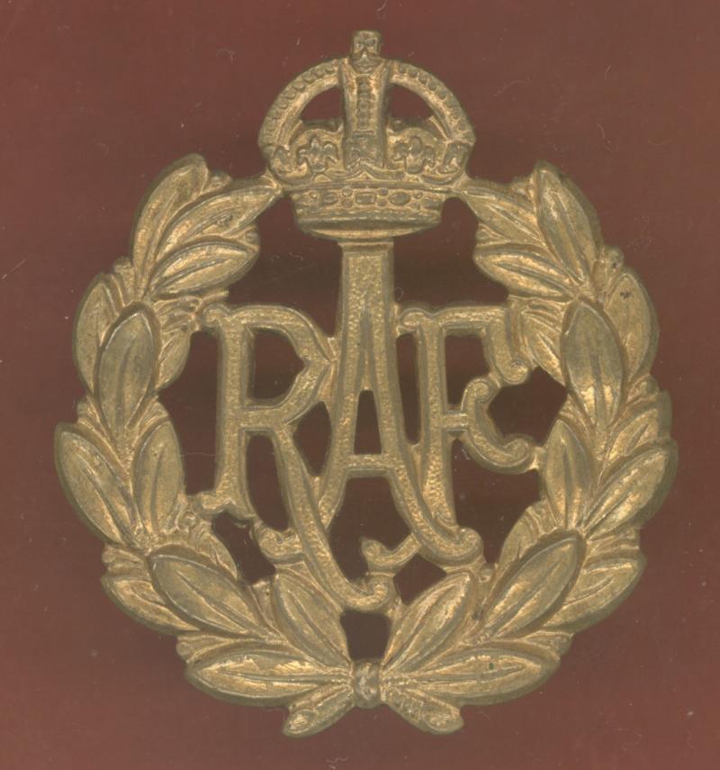 Royal Air Force King's crown cap badge