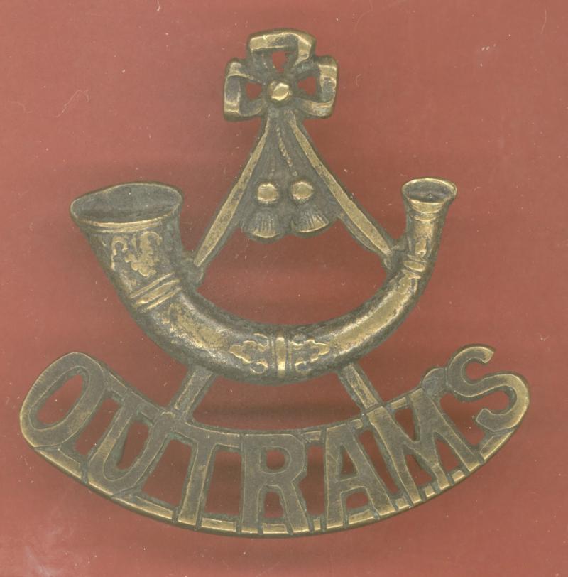 Indian Army 123rd Outram's WW1 shoulder title