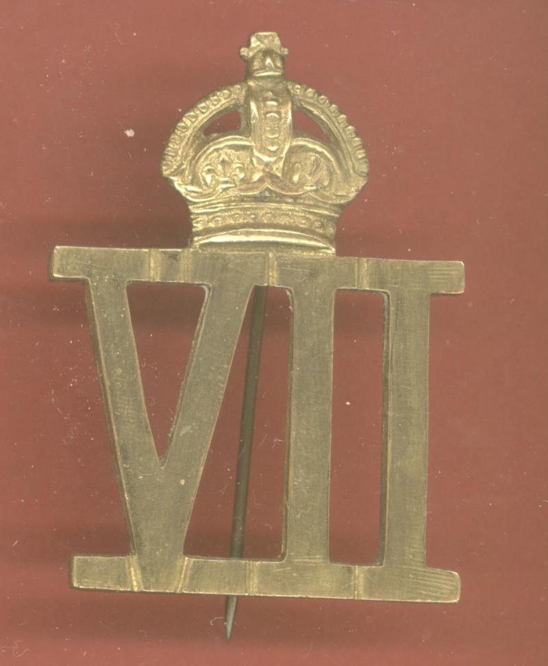 Indian Army 7th Rajputs Regiment WW1 pagri badge