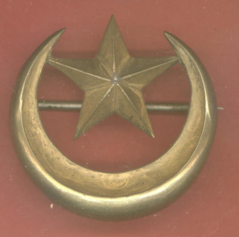 Indian Army. 18th Infantry Officer's pagri badge