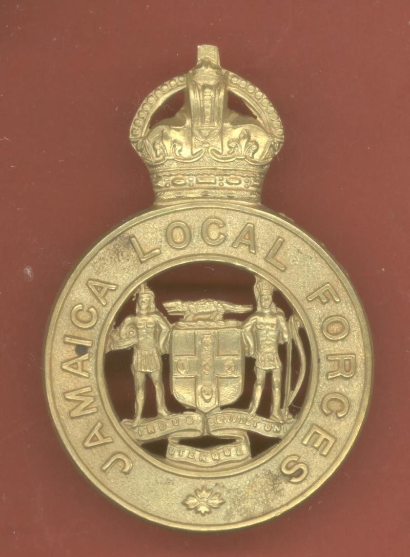 Jamaica Local Forces OR's glengarry badge