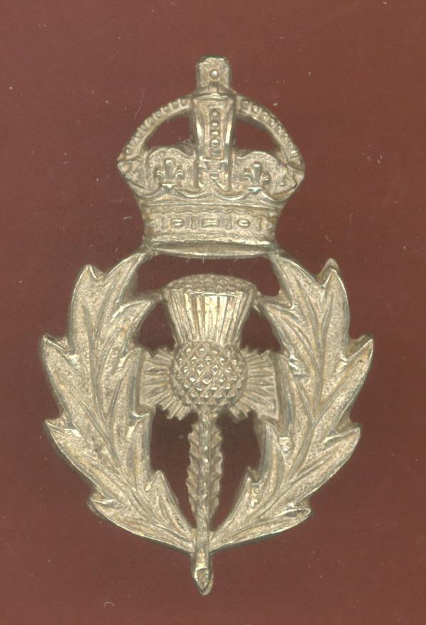 Scottish Q.O. Cameron Highlanders Officer's badge