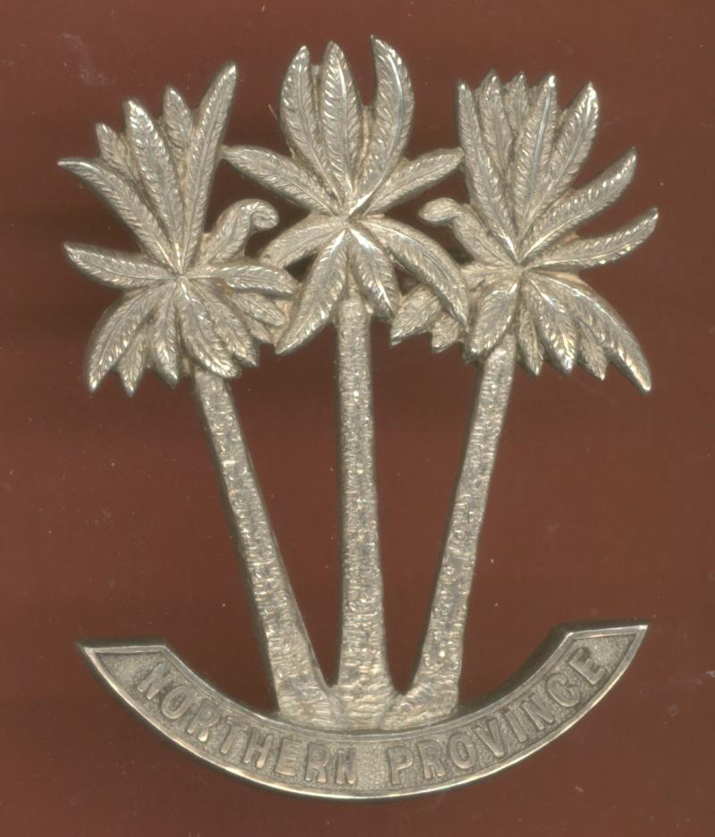 Sudan. Northern Province Police HM silver head-dress badge