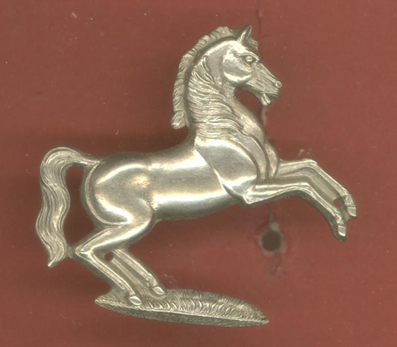 3rd King's Own Hussars Victorian OR's collar badge