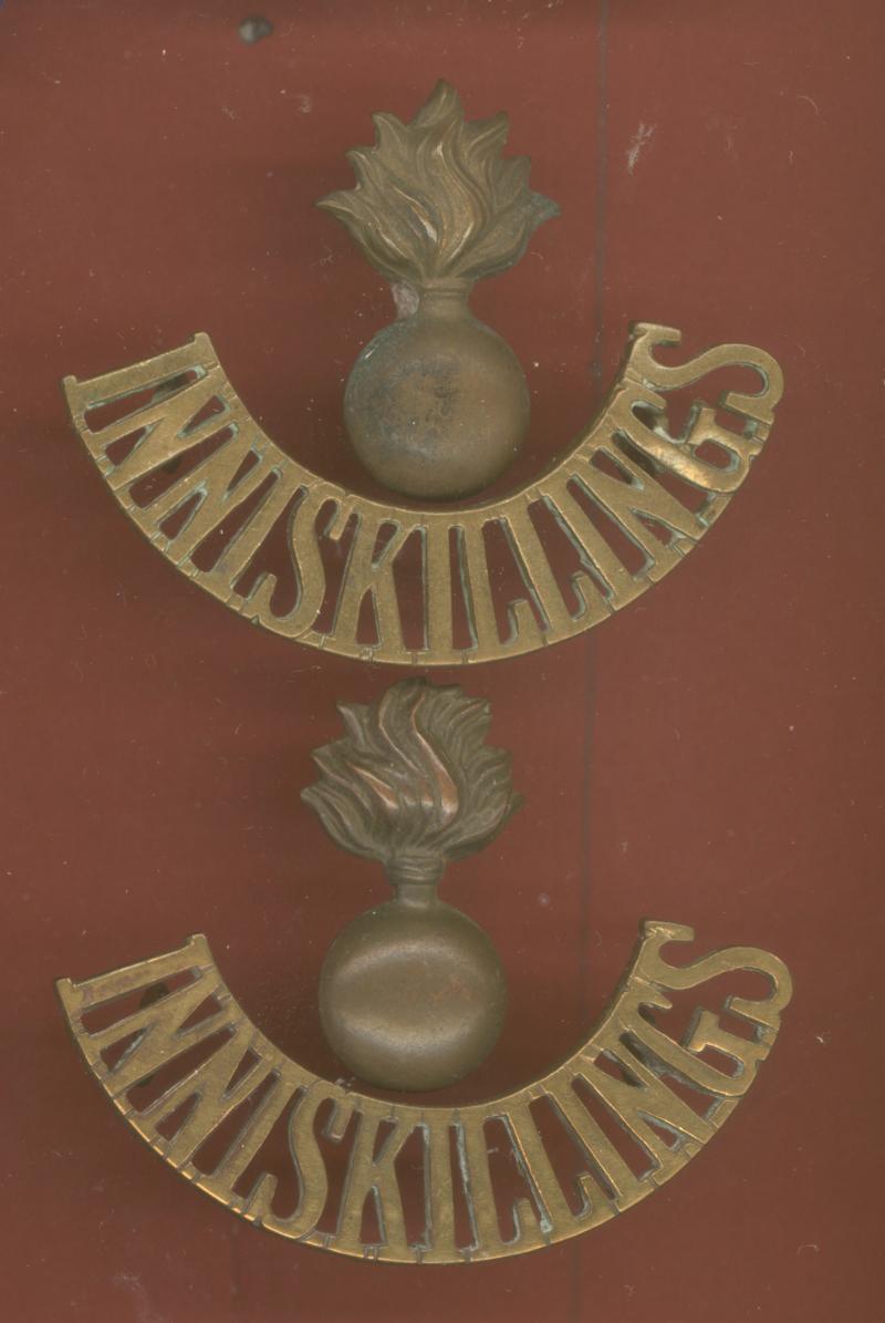 Royal Inniskilling Fusiliers Regiment shoulder titles