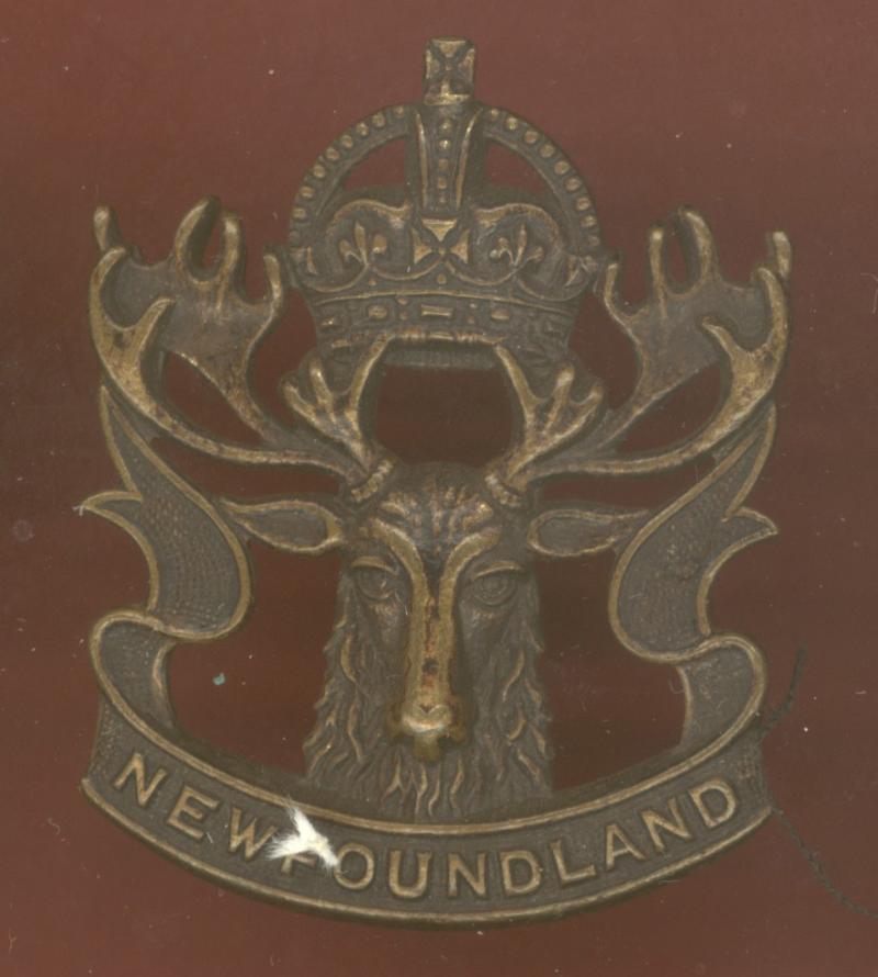 Canadian Royal Newfoundland Regiment Officer's badge