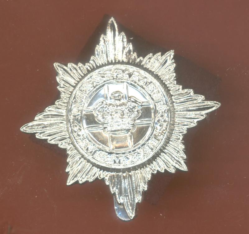 4th/7th Royal Dragoon Guards staybright cap badge