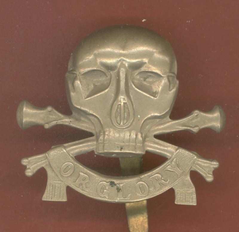 17th/21st Lancers OR's Motto badge